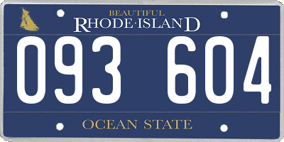 RI license plate 093604