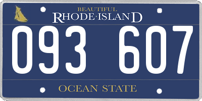 RI license plate 093607