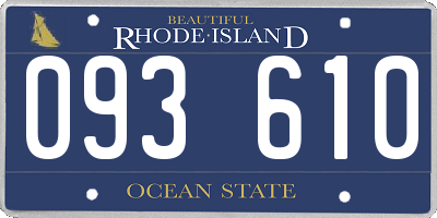 RI license plate 093610