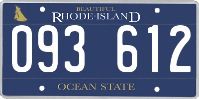 RI license plate 093612