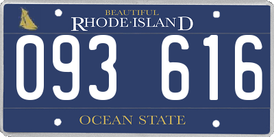 RI license plate 093616