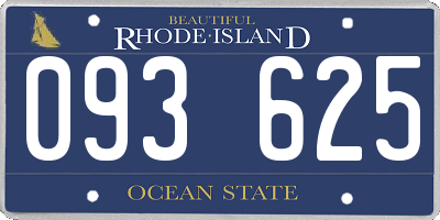 RI license plate 093625