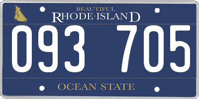 RI license plate 093705