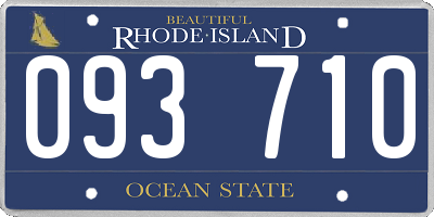 RI license plate 093710
