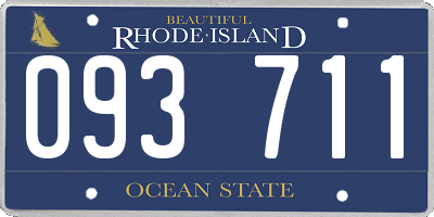 RI license plate 093711