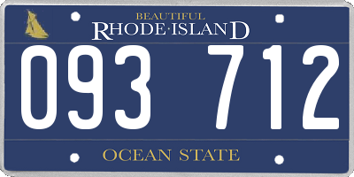 RI license plate 093712