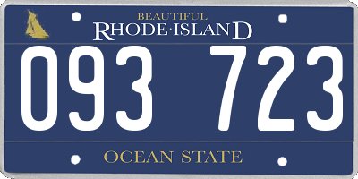 RI license plate 093723