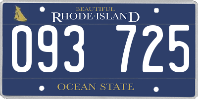 RI license plate 093725