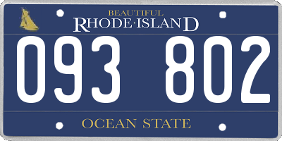 RI license plate 093802