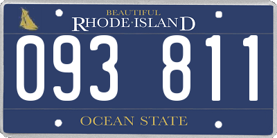RI license plate 093811