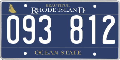 RI license plate 093812