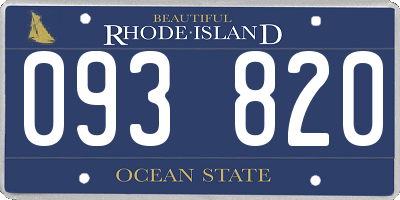 RI license plate 093820