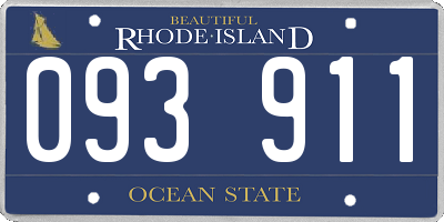 RI license plate 093911