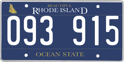 RI license plate 093915