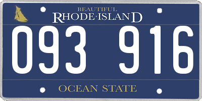 RI license plate 093916