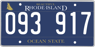 RI license plate 093917