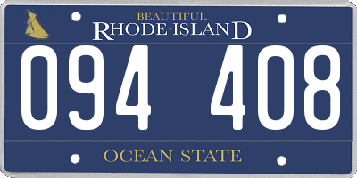 RI license plate 094408