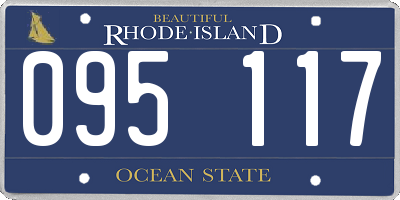 RI license plate 095117