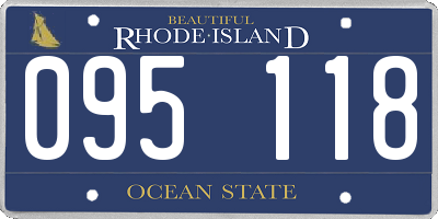 RI license plate 095118