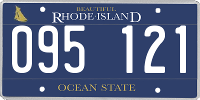 RI license plate 095121
