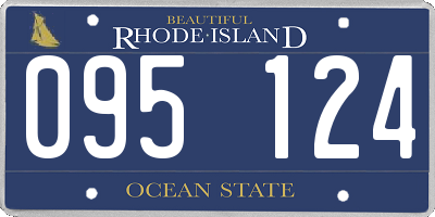RI license plate 095124