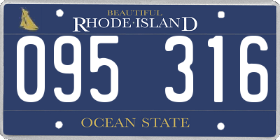 RI license plate 095316