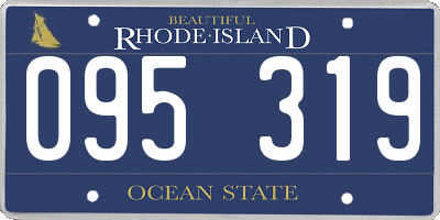 RI license plate 095319