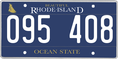 RI license plate 095408