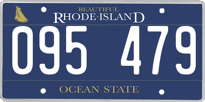 RI license plate 095479