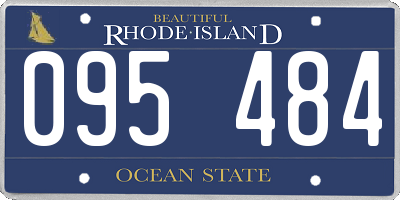RI license plate 095484