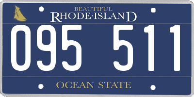 RI license plate 095511