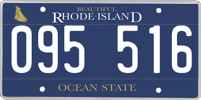 RI license plate 095516
