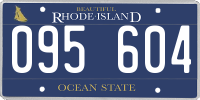 RI license plate 095604
