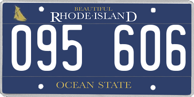 RI license plate 095606