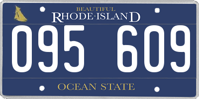 RI license plate 095609