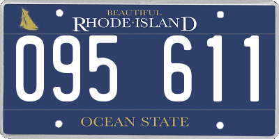 RI license plate 095611