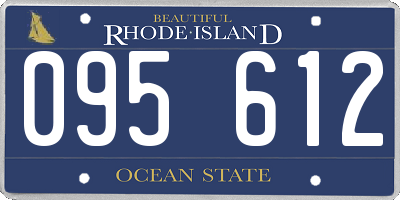 RI license plate 095612