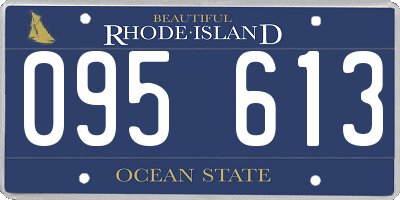 RI license plate 095613