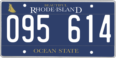 RI license plate 095614