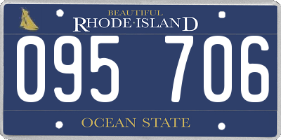 RI license plate 095706