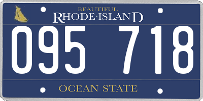 RI license plate 095718