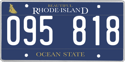 RI license plate 095818