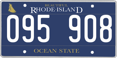 RI license plate 095908