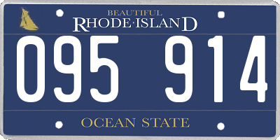 RI license plate 095914