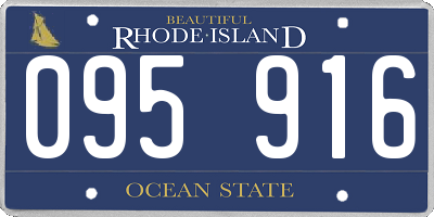 RI license plate 095916
