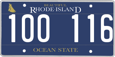 RI license plate 100116