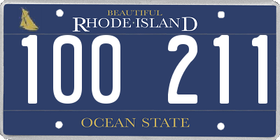 RI license plate 100211