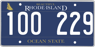 RI license plate 100229