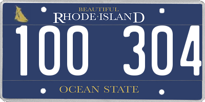 RI license plate 100304