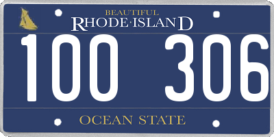 RI license plate 100306